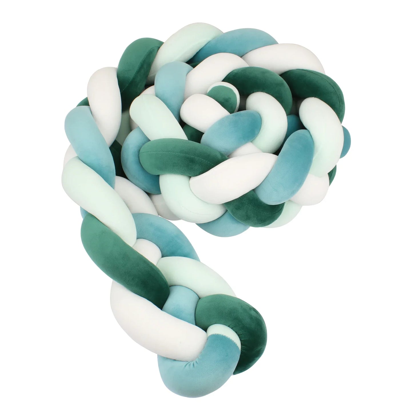 TRESSE DE LIT| VERT-BLEU