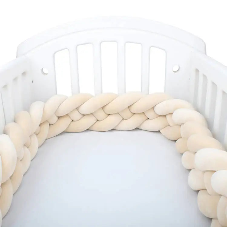 TOUR DE LIT TRESSE | BEIGE