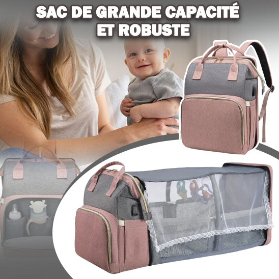 Sac a dos a langer┃Berceau de voyage EASYBAG™