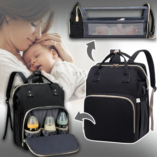 Sac a dos a langer┃Berceau de voyage EASYBAG™
