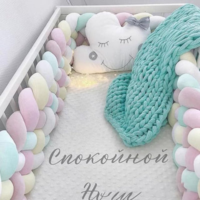 tour de lit bebe coton doux