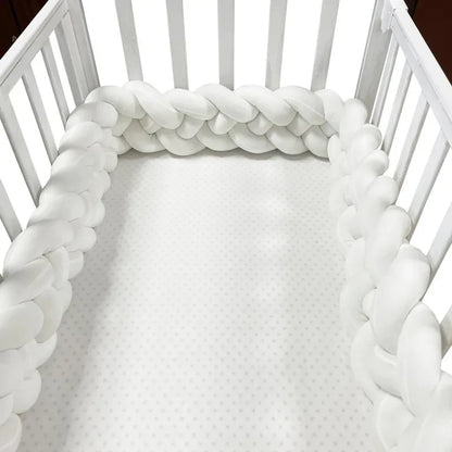 TRESSE DE LIT| GRIS-BLANC