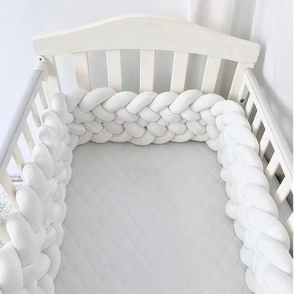 TOUR DE LIT TRESSE | BLANC