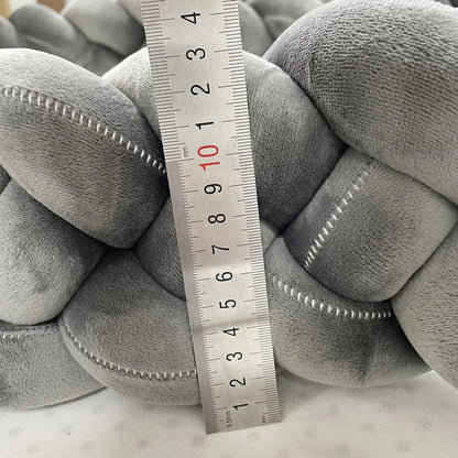 TRESSE DE LIT| GRIS-BLANC