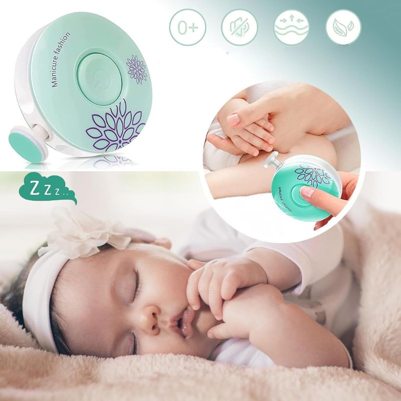 SomniLime™ | Lime à Ongles Électrique pour Bébé